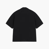 Black Waffleknit Shirt