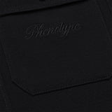 Black Waffleknit Shirt