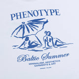 White Baltic Beach UV T-shirt