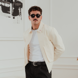 Cream Baltic Zip Jacket