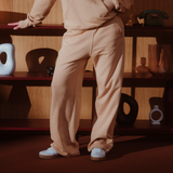 Almond Blank Adjustable Sweatpants