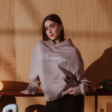 Brown Fils de L'esthétique Hoodie