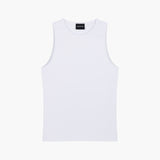 White Baltic Plain Tank Top