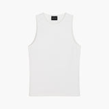 Cream Baltic Ribbed Tank Top