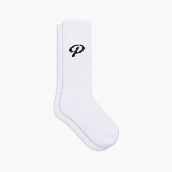 White P (Black) Socks