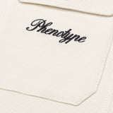 Cream Waffleknit Shirt