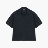 Black Baltic Waffleknit Shirt