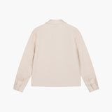 Cream Baltic Linen Overshirt