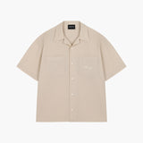 Beige Baltic Plain Cafe Shirt