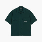 Bottlegreen Waffleknit Shirt
