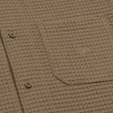 Olive Baltic Waffleknit Shirt