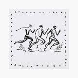 White/Black Baltic Runners Bandana