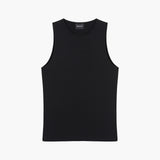 Black Baltic Plain Tank Top