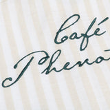 Beige/White Baltic Striped Cafe Shirt