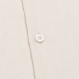 Cream Baltic Linen Overshirt