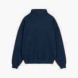 Navy Baltic Halfzip Sweatshirt