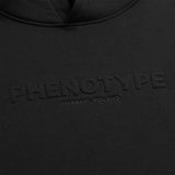 Black Raised Foam Hoodie