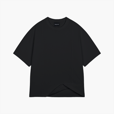Black 250 Split Boxy T-shirt