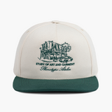 Cream/Bottlegreen SoA Cap