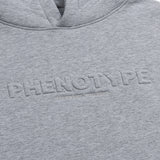 Gray Raised Foam Hoodie