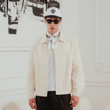 Cream Baltic Linen Overshirt