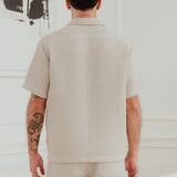 Latte Baltic Waffleknit Shirt