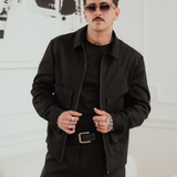 Black Baltic Zip Jacket