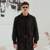 Black Baltic Zip Jacket