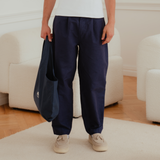 Navy Baltic Linen Pants