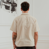 Beige Baltic Plain Cafe Shirt