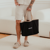 Black/Cream Baltic Logo Bag