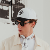 White/Black Baltic PH Badge Cap