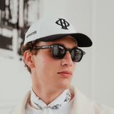 White/Black Baltic PH Badge Cap