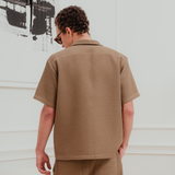 Olive Baltic Waffleknit Shirt