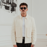 Cream Baltic Zip Jacket