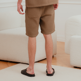 Olive Baltic Waffleknit Shorts