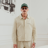 Faded Olive Baltic Linine Overshirt