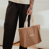 Brown/Cream Baltic Logo Bag