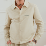 Faded Olive Baltic Linine Overshirt