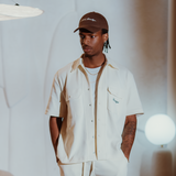 Cream Waffleknit Shirt