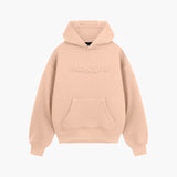 Salmon Raised Foam Hoodie