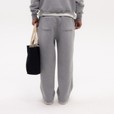 Gray Blank Puffy Sweatpants