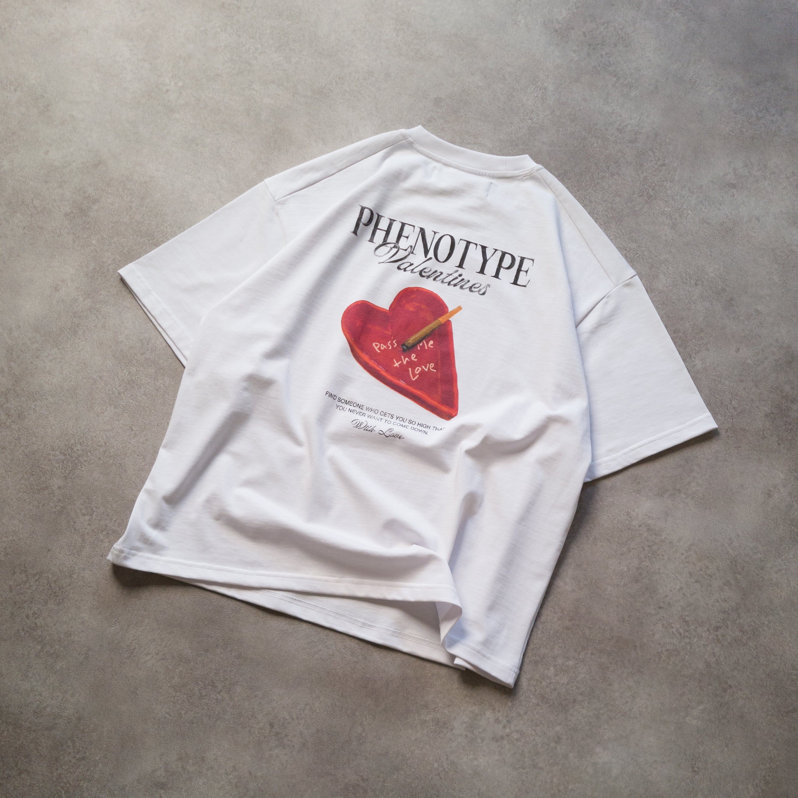 White Pass me the Love T-shirt