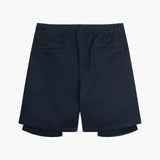 Navy Front Pocket Shorts