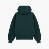 Bottlegreen Raised Foam Hoodie