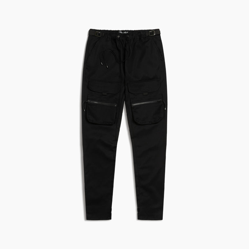 Black Drawstring Adjustable Pants