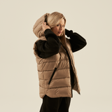 Beige PLC Down Vest