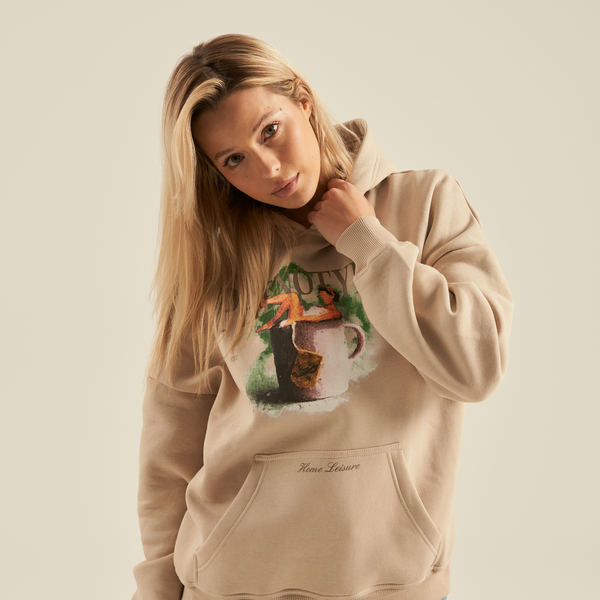 Sand Tea Cup Painting Hoodie